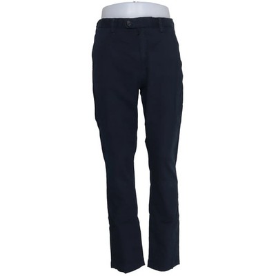 Asket, Chino, Größe: 32/30, Blau, Baumwolle/Elasthan, Einfarbig, Herren #MvI