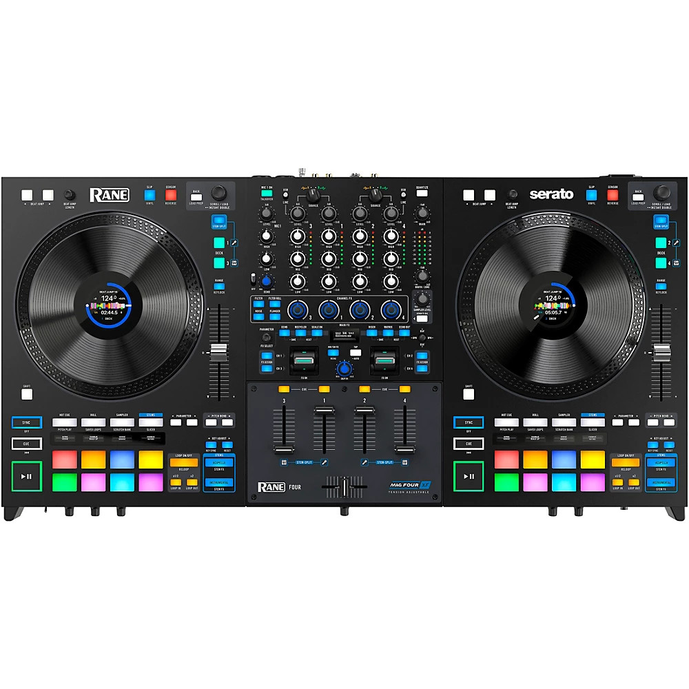 RANE FOUR Усовершенствованный четырехканальный DJ-контроллер черный 232190₽