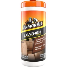 Armor All Leather Wipes 20 Pack Universal Cleansing Conditioning and Protecting