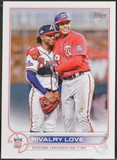 2022 Topps Update Baseball Rivalry Love (Juan Soto / Ozzie Albies) VC #US310 NM