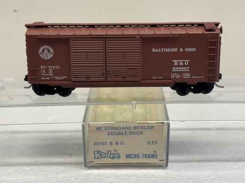 Micro trenes Kadee escala N MTL 23157 Baltimore y Ohio B&O 298897 vagón de carga | Zustand: New