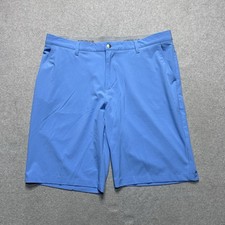 Adidas Ultimate 365 Golf Shorts Mens 38 Blue 11" Performance Stretch Casual