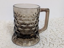 Fostoria Glass American Pattern Brown Smoke 4 1/2