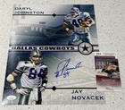 Jay Novacek Autograph Dallas Cowboys Signed 11X14 Photo JSA COA