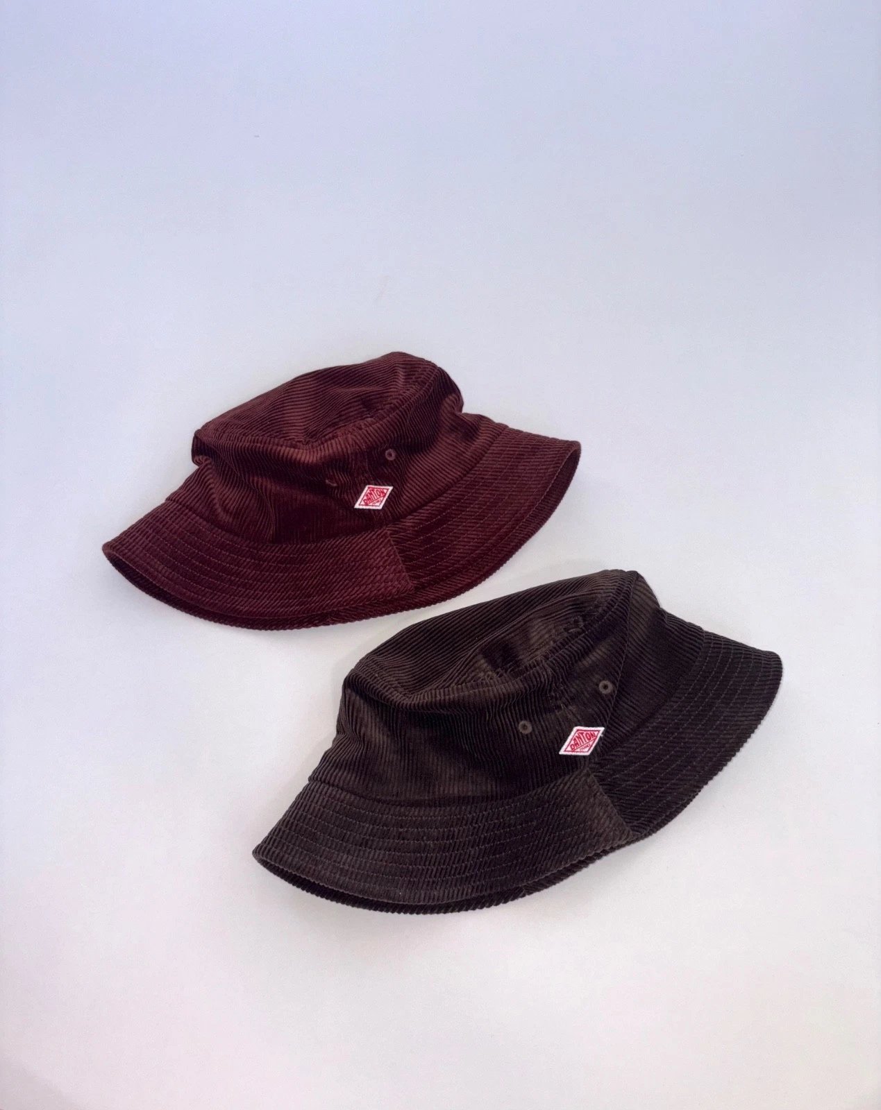 Danton France Men's Corduroy Bucket Hat Logo Size F Cotton New Oi Polloi Summer