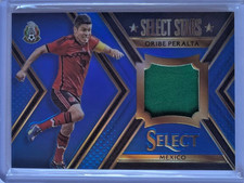 2015-16 PANINI SELECT SOCCER BLUE PRIZM PATCH ORIBE PERALTA 89/99