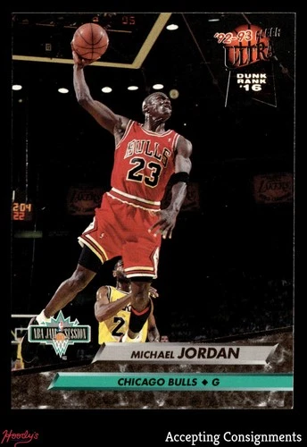 1992-93 Ultra #216 Michael Jordan Jam Session BULLS