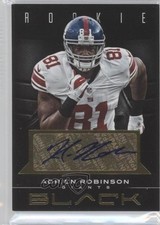 2012 Panini Black Rookie Gold Signatures 27/99 Adrien Robinson #101 Auto 0f8