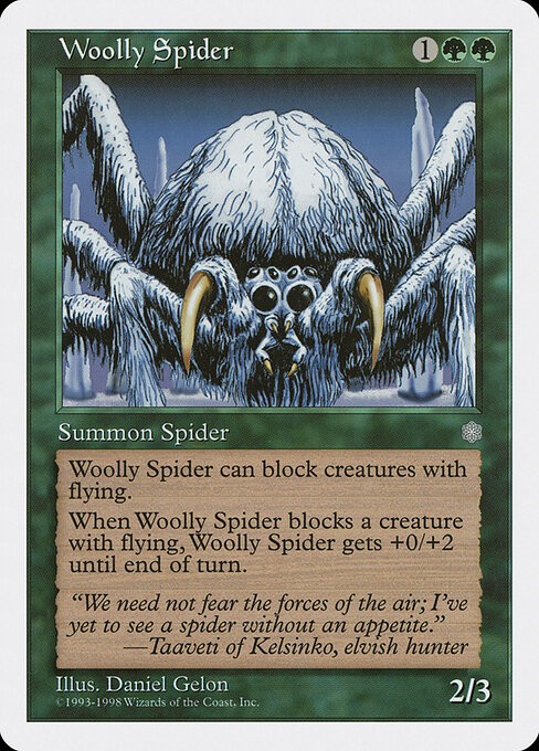 Woolly Spider NonFoil Anthologies 64 NM MTG