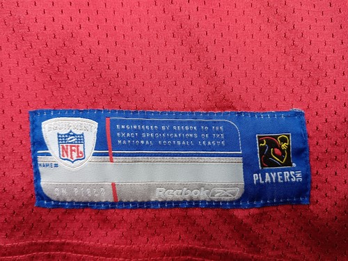 Vintage San Francisco 49ers Jersey Mens Large Red NFL Football Reebok 2004 00s - Picture 3 of 9