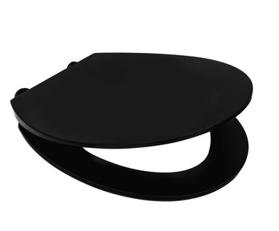 RIDDER WC-Sitz Memphis mit Soft-Close schwarz  WC-Sitz , Toilettendeckel , WC-De