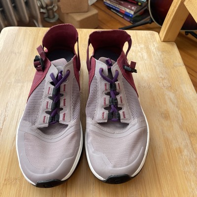 Salomon Womens Tech Amphib 4 Water Shoes Size 7 Hiking Grey/Purple