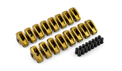 Ford SB 289 302 351 Windsor 1.6 3/8'' Aluminum Roller Rocker Arms Set - Brand New