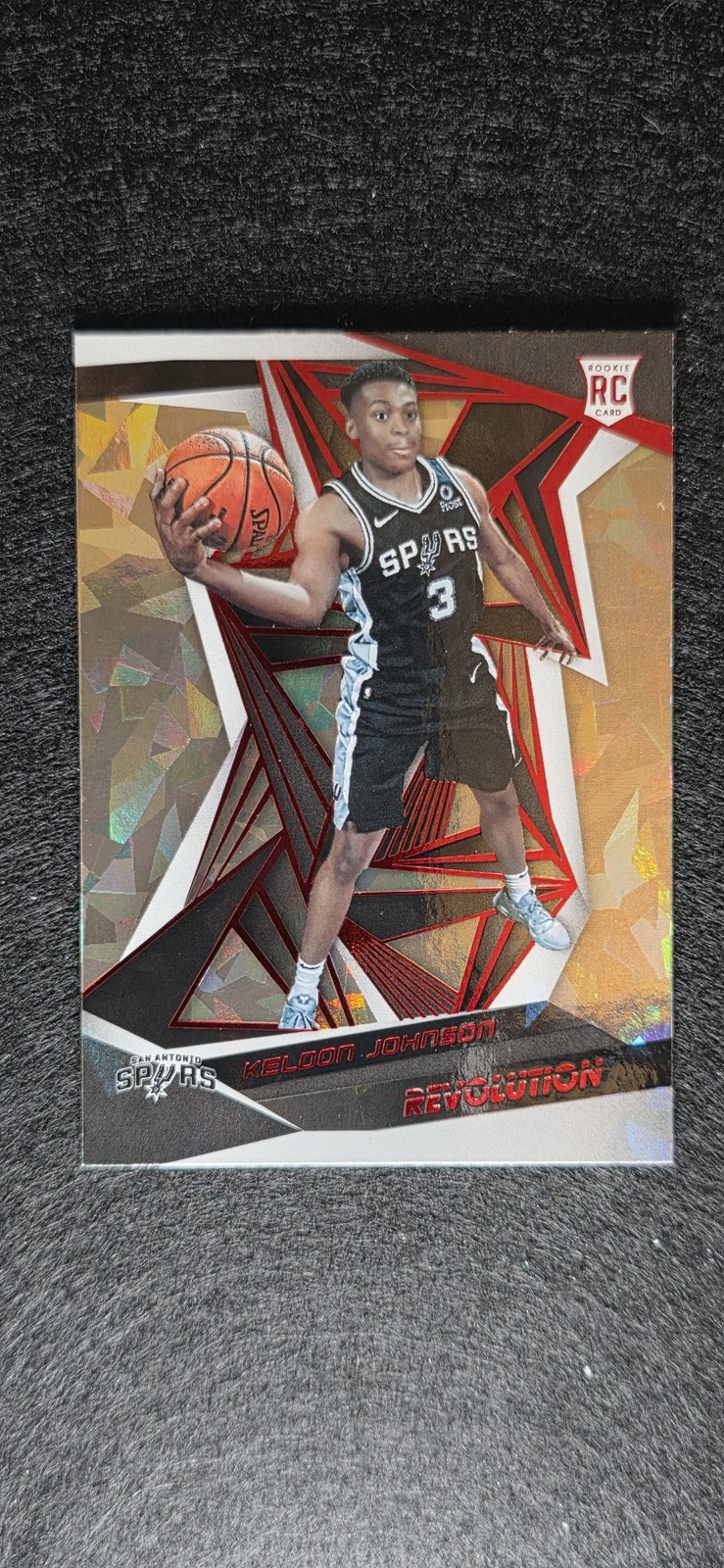 2019-20 Panini Revolution #127 Keldon Johnson Chinese New Year