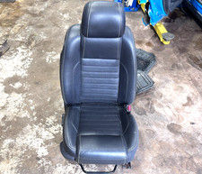 2011-2014 Ford Mustang Coupe Front Right Passenger Black Leather Seat Oem 2011-2014 Ford Mustang Coupe Front Right Passenger Black Leather Seat Oem