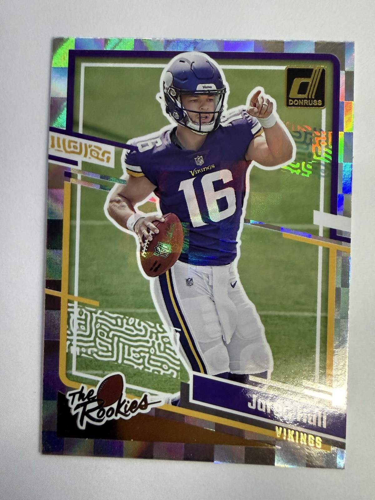 Jaren Hall 2023 Donruss The Rookies #40 Rookie RC Vikings🧢