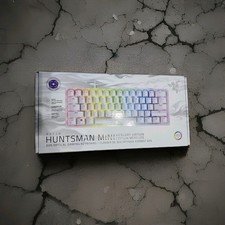 Razer Huntsman Mini Mercury 60 with Clicky-Purple Switch: Gaming Keyboard