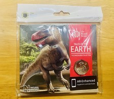 2020 Royal Mint Megalosaurus 50p - Brilliant Uncirculated (in Colour)