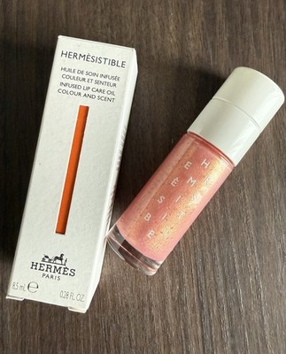 NEW Hermes Hermèsistible Infused Care Lip Oil # 10 – Rose Nashi | eBay