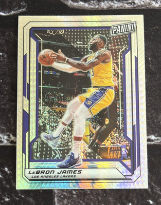 2019 Panini VIP - The National - Lebron James - Gold Party Prizm #43 - LA Lakers