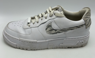 Nike Air Force 1 Low Pixel SE White Zebra Womens 9 Shoe DH9632-100