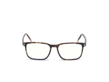 Tom Ford TF5607-B 052 Tortoise Plastic Optical Eyeglasses Frame 55-16-145