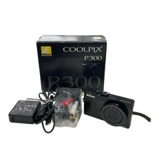 Nikon COOLPIX P300 Black Compact Digital Camera Tested Working Seller Japan