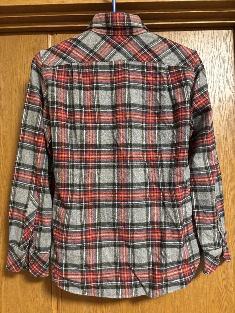 45rpm - umii908 コットンチェックレギュラーカラーシャツ 45rpm umii908 45rpm Red and gray check shirt size 2 | eBay