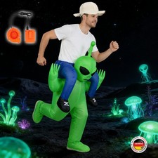 Erwachsene Kinder Aufblasbares Alien Kostüm Halloween Alien Kostüme Party Kostüm