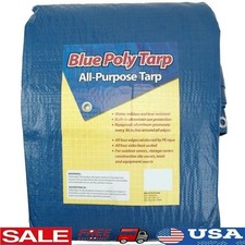 Waterproof Tear Resistant Heavy Duty Tarp Outdoor Cover Camping Construction New