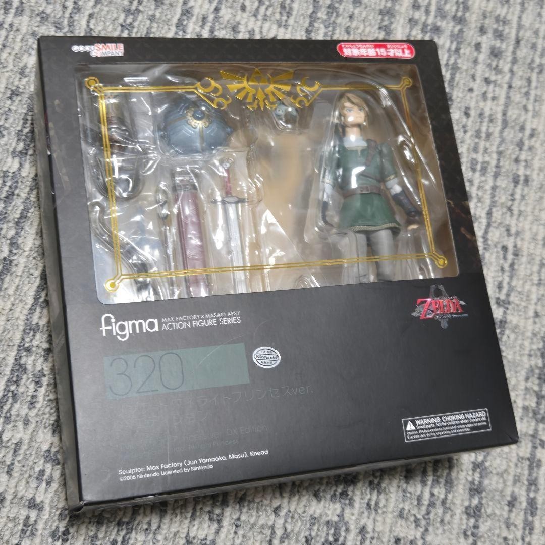 Good Smile Company figma 320 Link Zelda Twilight Princess ver. DX Edition UNUSED