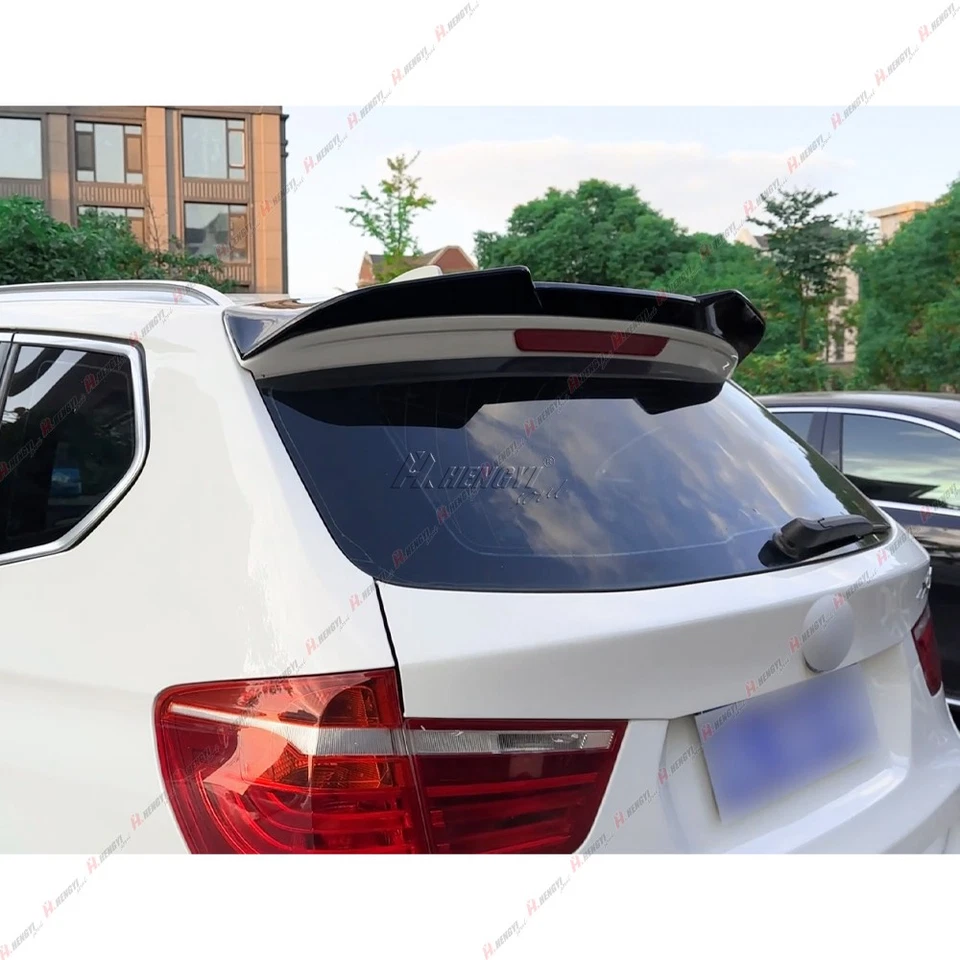 Alerón de techo de maletero trasero negro brillante estilo X3M para BMW X3 F25 2011-2017 Foto 2 de 4
