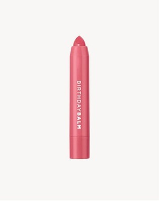 Avon fmg Glimmer Birthday Balm Lip Crayon Sheer Hint Cupcake Color 2.7g NEW