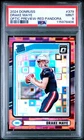 2024 Donruss Drake Maye #379 Optic Preview Red Pandora Rookie RC PSA 9 Patriots