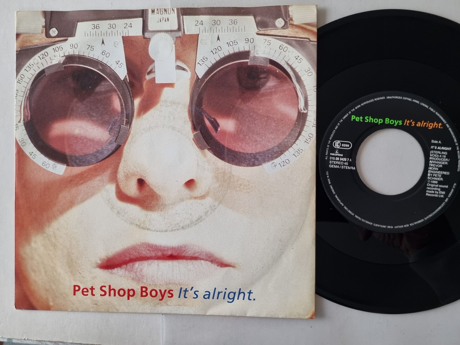 Pet Shop Boys - It's alright 7'' Vinyl Germany