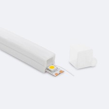 Profilo Silicone effetto Neon SFLEX 12x12 Curva Verticale per Striscia LED 