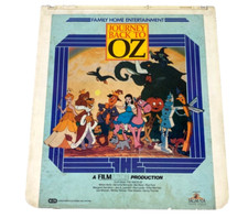 Vintage 1983 Journey Back to OZ CED Videodisc MGM UA Home Video Milton Berle