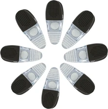 VIP Home Essentials - Thick Plastic Clips With Neodymium Magnet - 8 Clear Clips