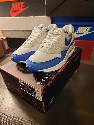 NIB Women's 7.5 6 Men Nike Air Max 1 '86 OG Big Bubble DO9844 101 NO LID on BOX