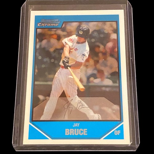 2007 BOWMAN CHROME DRAFT PICKS PROSPECTS JAY BRUCE RC ROOKIE CARD #BDPP103 - 第 1/2 張圖片