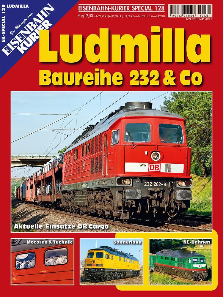 Ek-special 128: Ludmilla | Baureihe 232 & Co | Taschenbuch |