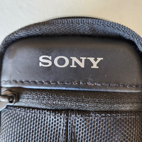 Sony Soft Carrying Camera Case for DSC-S/W/T/N Series Black Adjustable Strap - Picture 8 of 8