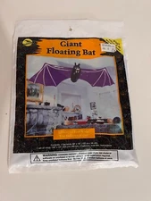 Vintage SunHill Giant Floating Bat Halloween Decoration