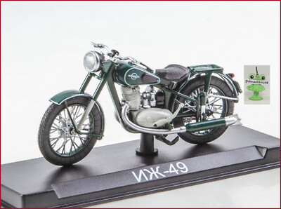 1:24 Motorrad Izh 49 (1950) russian Modimio Zeitschrift  70 UdSSR USSR URSS