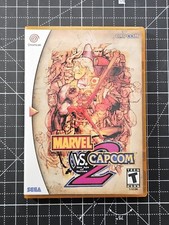 Dreamcast Marvel vs Capcom 2 Custom Case WIth Insert - NO Game or Manual