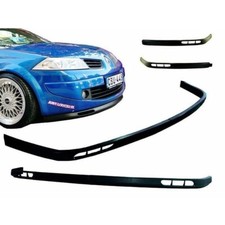 For Peugeot 206 306 Front Bumper Splitter Spoiler Laguna Lip Euro Lip 2 Pcs