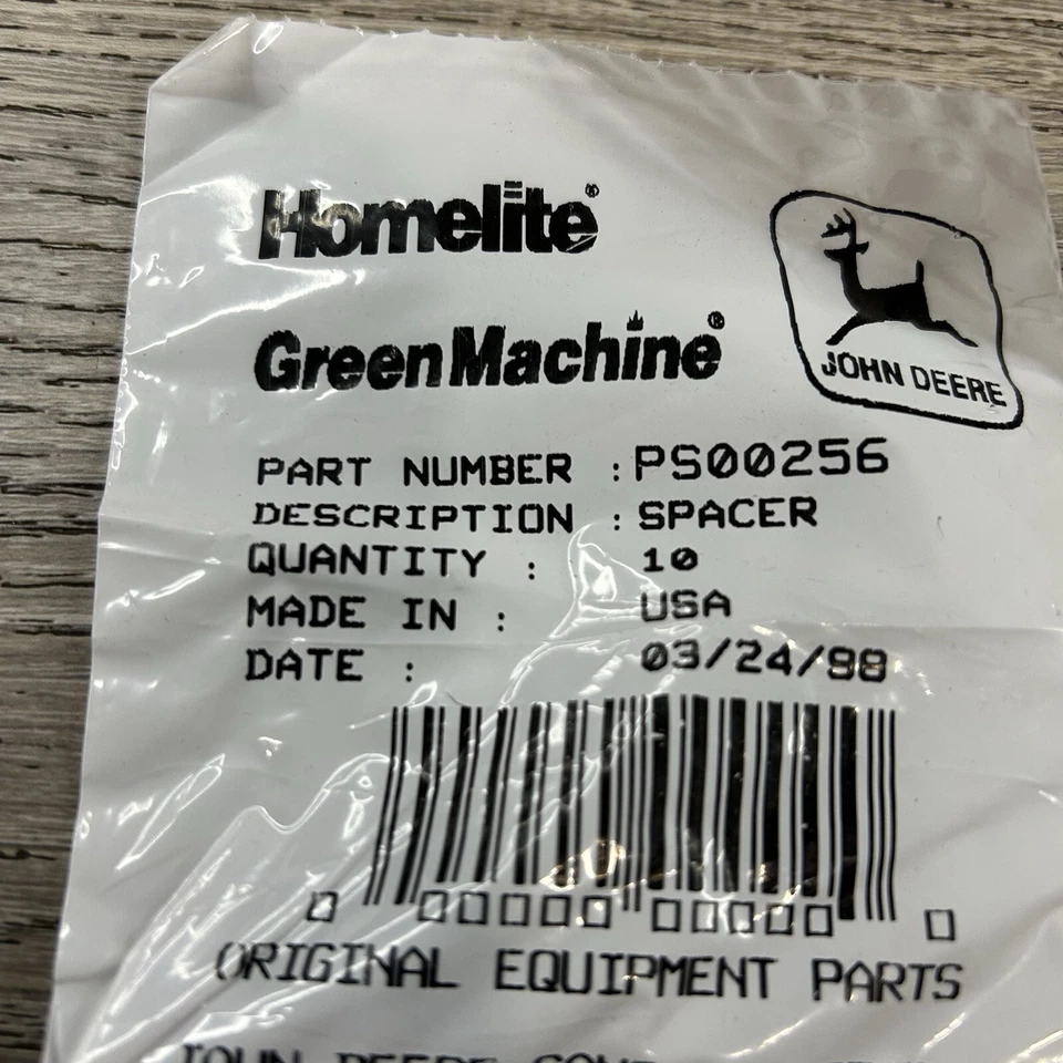 Homelite PS00256 Spacer Genuine Nos Oem Lot Of 10 - Image 3 of 4