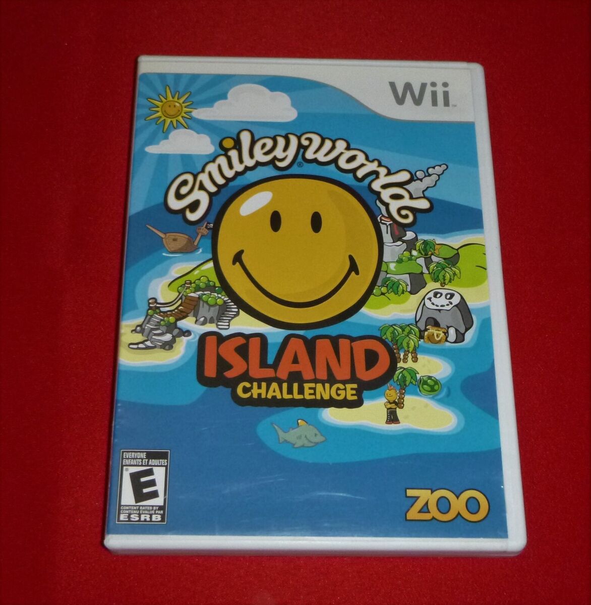 Smiley World Island Challenge Wii Usado