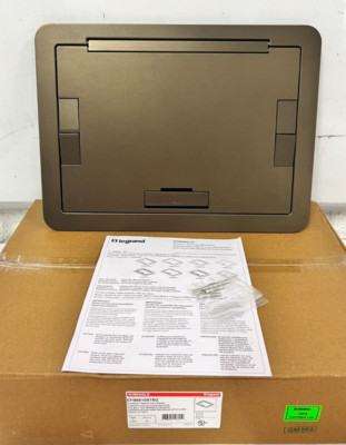 Legrand Evolution EFB6, EFB8, EFB10 Floor Box Flush Style Cover w/ Solid Lid