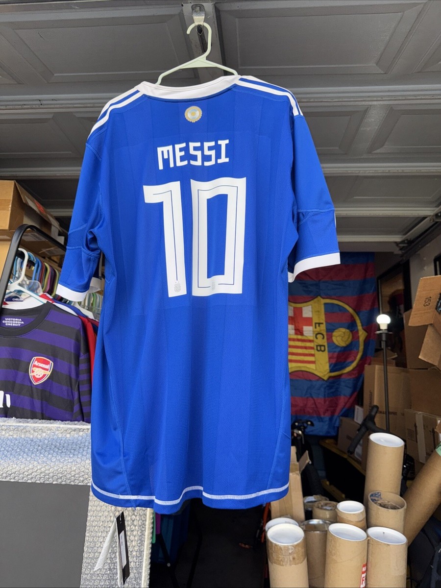 MESSI ARGENTINA New Men's Away Jersey Shirt Kit Camiseta Jersey